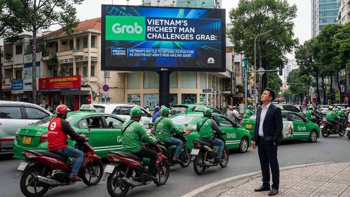 當越南首富挑戰 Grab：東南亞叫車龍頭的越南保衛戰