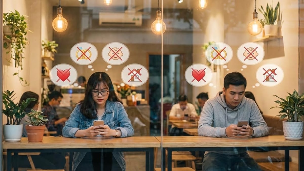 人口紅利將耗盡？越南生育率創新低，年輕人「懶得愛、怕結婚、不敢生」