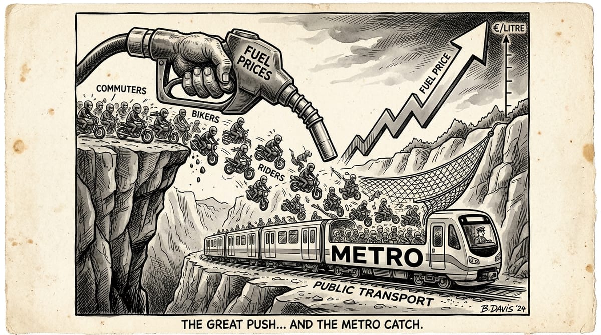 油價飆漲意外推了捷運一把，胡志明市捷運乘客量暴增近 25%