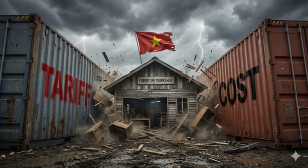 越南家具業的真相：出口創新高，工廠卻在倒閉？