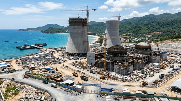 有望成為東南亞第1座：越南首座核電廠開工