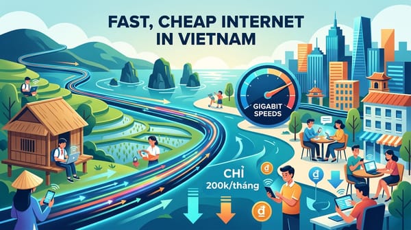越南網路又快又便宜，為什麼？