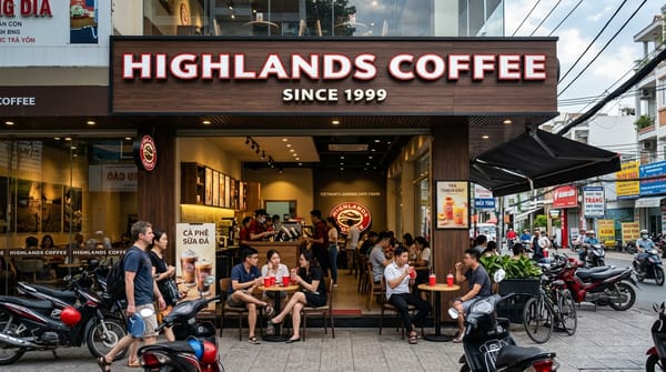 跟台灣米克夏一樣，Highland Coffee 背後也是菲律賓快樂蜂